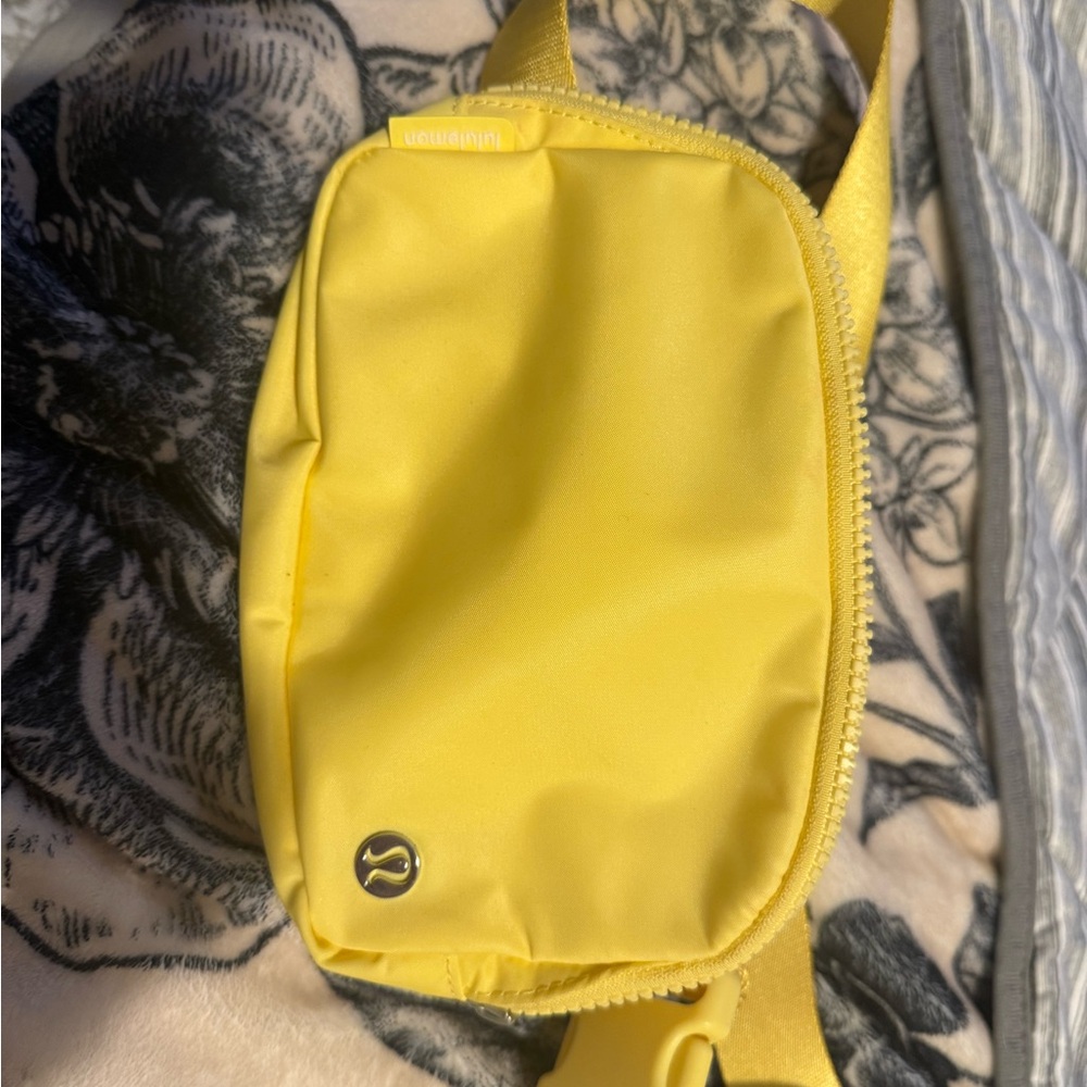 Lululemon Yellow Belt Bag